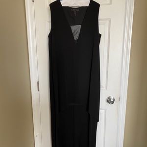 BCBGMaxazria Black high low dress!